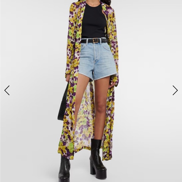 Agolde Pants - Agolde Dee High Rise Rolled Hem Shorts